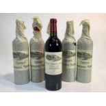 Wine - six bottles, Chateau Troplong Mondot Saint-Emilion Grand Cru 2001