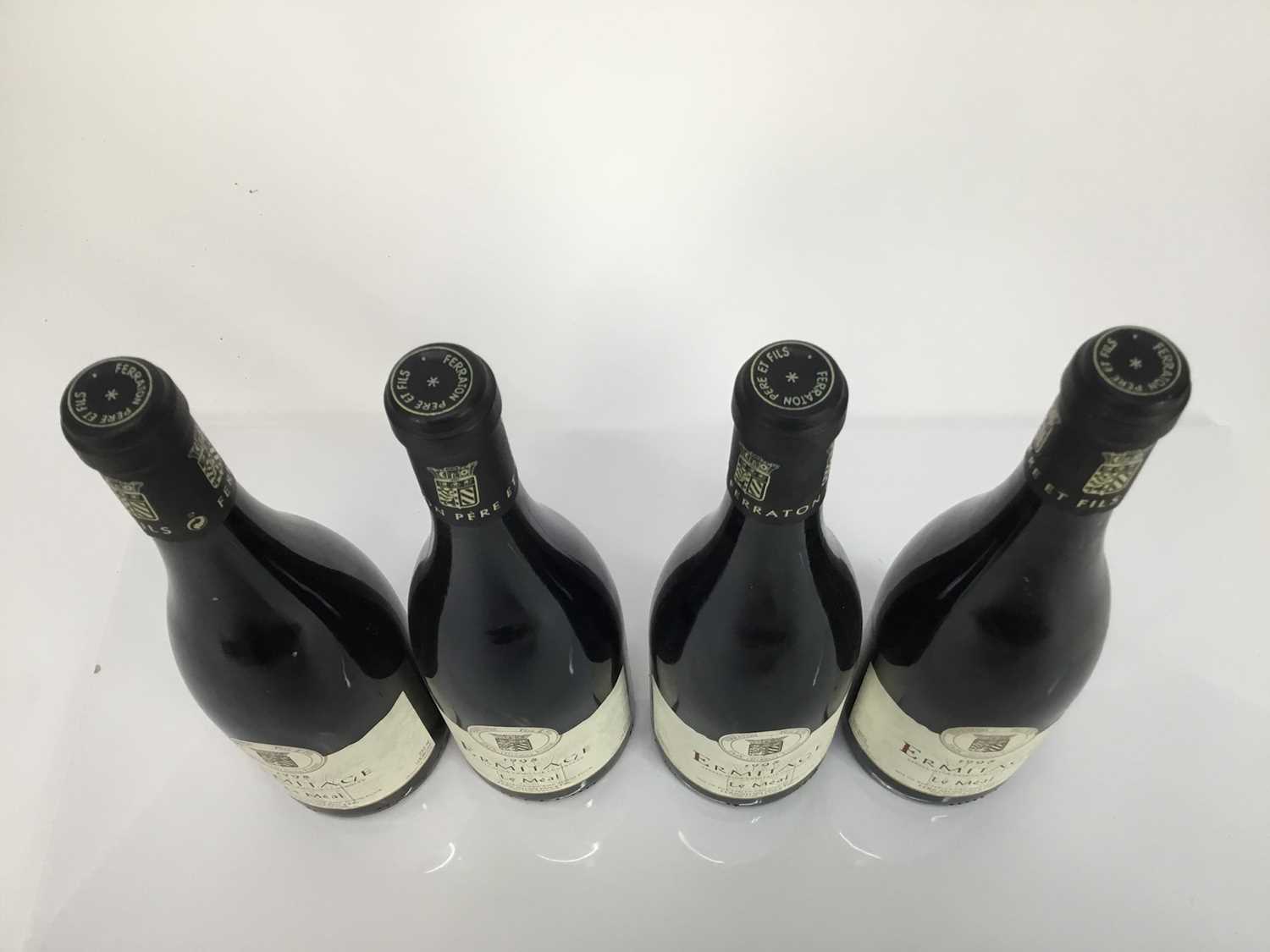 Wine - four bottles, Ferraton Pere & Fils Ermitage Le Meal 1998, owc - Image 4 of 6