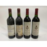 Wine - four bottles, Chateau Lascombes Margaux 1990 (2), Chateau Le Bon Pasteur Pomerol 1994 (2)