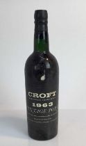 Port - one bottle, Croft 1963