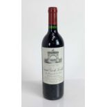 Wine - one bottle, Grand Vin de Leoville Saint-Julien 1990