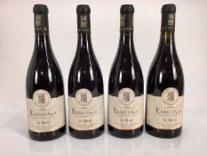 Wine - four bottles, Ferraton Pere & Fils Ermitage Le Meal 1998, owc