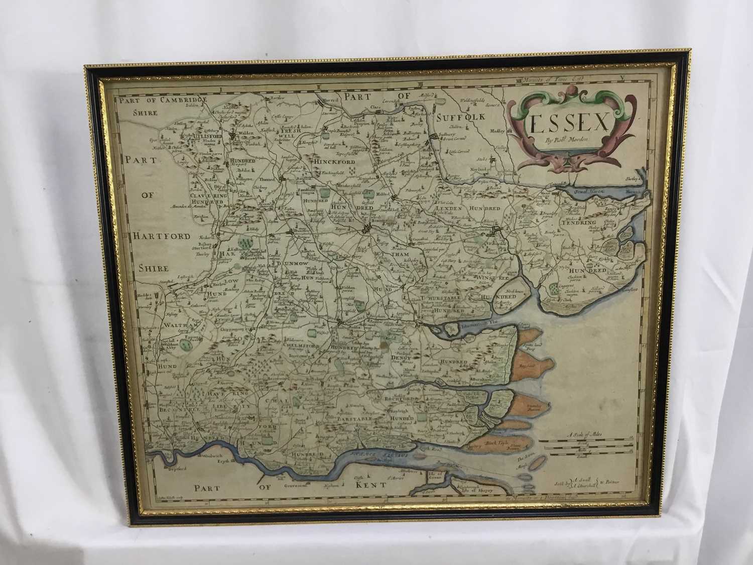 Group of 17th / 18th / 19th century maps of Essex including Bowles Pocket Map, Robert Morden and oth - Image 3 of 17