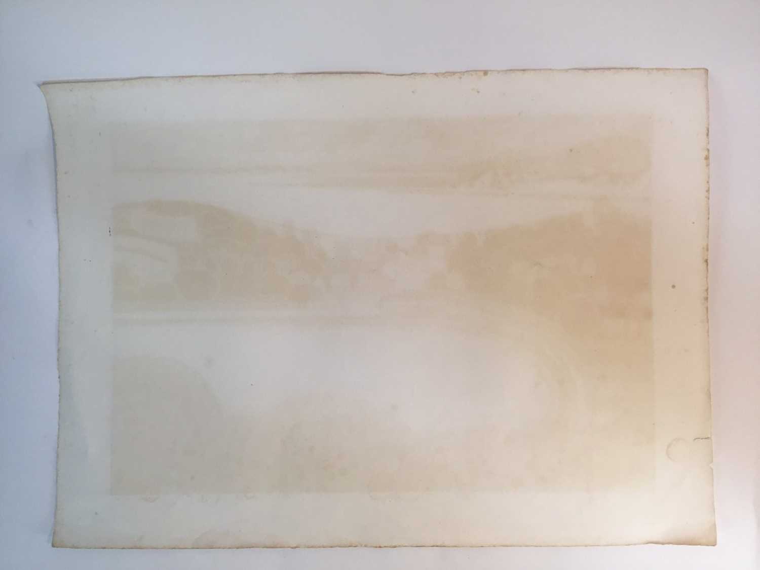 Graham Clarke (b. 1941) print - St Anthonys, signed and numbered 38/50, circa 1960's, 66cm x 46cm, u - Image 6 of 6