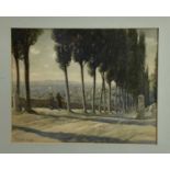 Edwin Bale (1842-1923) watercolour, Val D'Arno