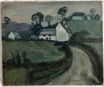 Wyndham Lloyd (1906-1997) oil on canvas