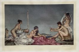 Two pencil signed William Russell Flint prints