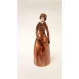 Studio pottery figure of a woman by Sophie MacCarthy
