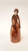 Studio pottery figure of a woman by Sophie MacCarthy