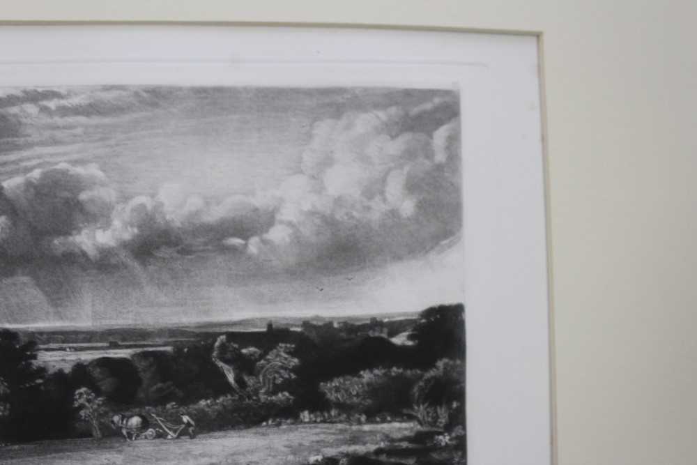 John Constable (1776-1837) two mezzotints - The Glebe Farm and A Summerland, 21cm x 30cm, mounted - Image 8 of 9