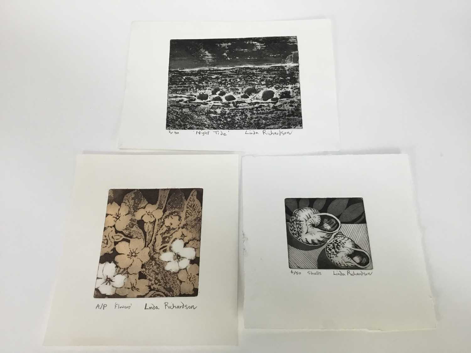 Linda Richardson (Contemporary) nine signed prints - 'Fish', A/P, 43.5cm x 32cm, 'Ewe', A/P, 43cm x - Image 5 of 8