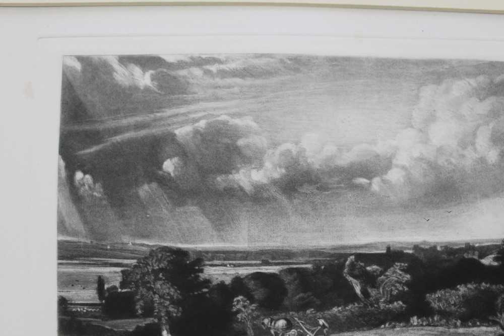 John Constable (1776-1837) two mezzotints - The Glebe Farm and A Summerland, 21cm x 30cm, mounted - Image 6 of 9