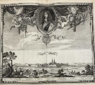 Sébastien Pontault de Beaulieu (1612-1674), 17th century plan of the City of Marsal en Lorraine