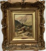 T. C. Bale, late 19th century, oil on panel - Sabbath in the North, signed and dated 1880, inscribed