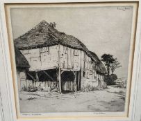 Eli Marsden Wilson (1877-1965) etching - signed