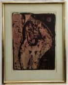 Hiroshi Japanese lithographic print signed and dated