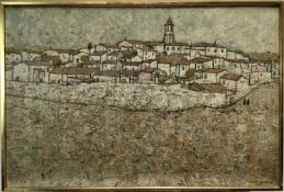 Thomas Swimmer (b. 1932) oil on board, 'Alcantarilha, Algarvem Portugal', signed and dated '65, titl