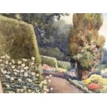 Ina Clogstoun (late 19th / early 20th century) - three Italian garden scenes