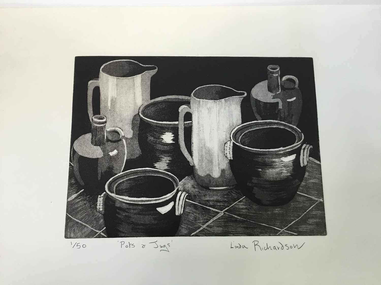 Linda Richardson (Contemporary) nine signed prints - 'Fish', A/P, 43.5cm x 32cm, 'Ewe', A/P, 43cm x - Image 4 of 8