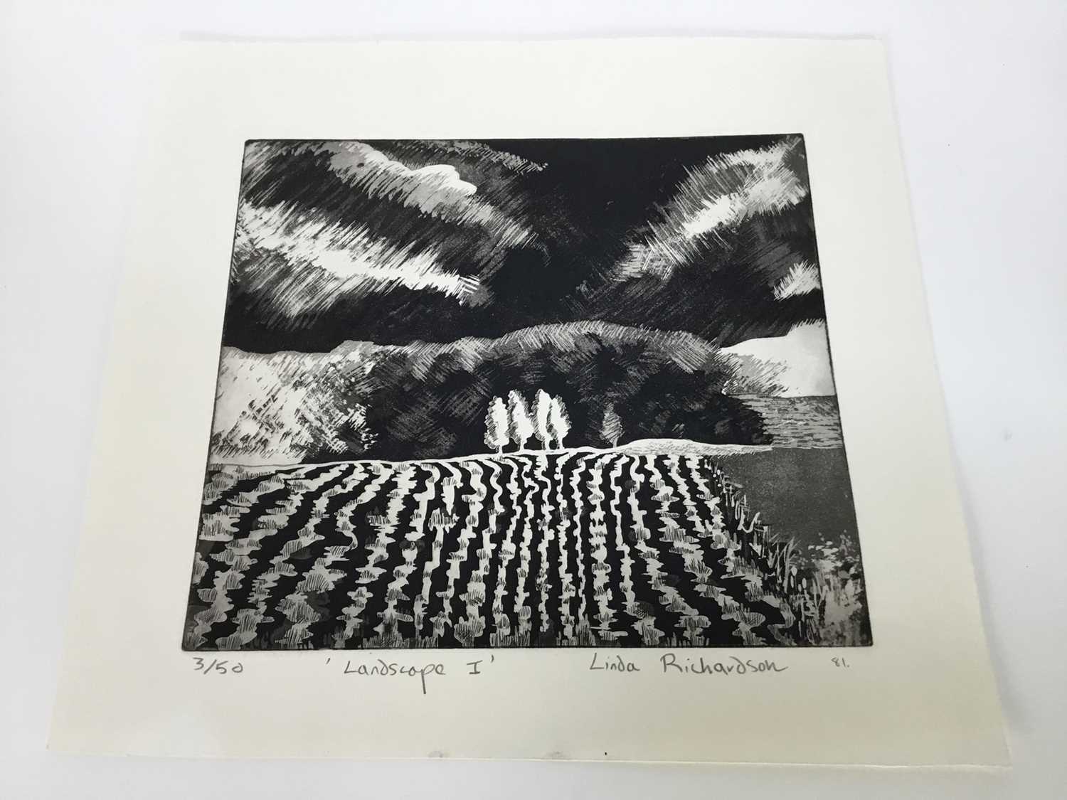 Linda Richardson (Contemporary) nine signed prints - 'Fish', A/P, 43.5cm x 32cm, 'Ewe', A/P, 43cm x - Image 6 of 8