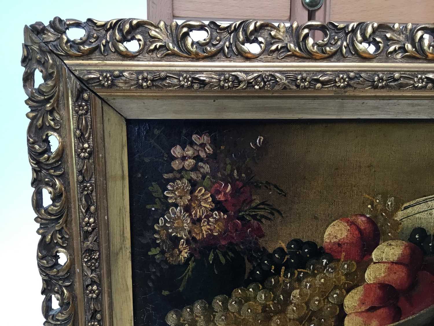 English school, late 19th century, oil on canvas - still life of fruit, in gilt frame - Image 2 of 6