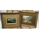 After Myles Birket Foster RWS (1825–1899) two signed watercolours - ‘Furness Abbey’ 20cm x 13cm and