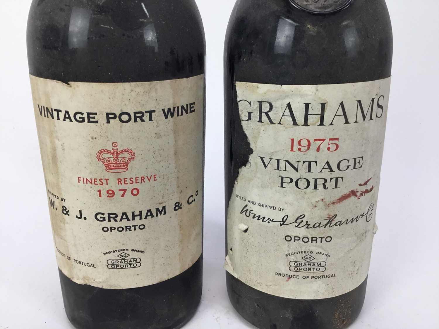 Port - two bottles, Grahams 1970 and 1975 - Image 2 of 5