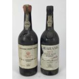 Port - two bottles, Grahams 1970 and 1975