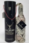 Whisky - one bottle, The Dalmore 12 Years Old Single Highland Malt Scotch Whisky, 40%, 75cl, in orig