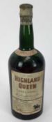 Whisky - one magnum, Highland Queen Scotch Whisky 70% proof