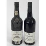Port - two bottles, Taylor's 1980 and 1985