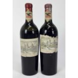 Wine - two bottles, Cos d'Estournel 1924