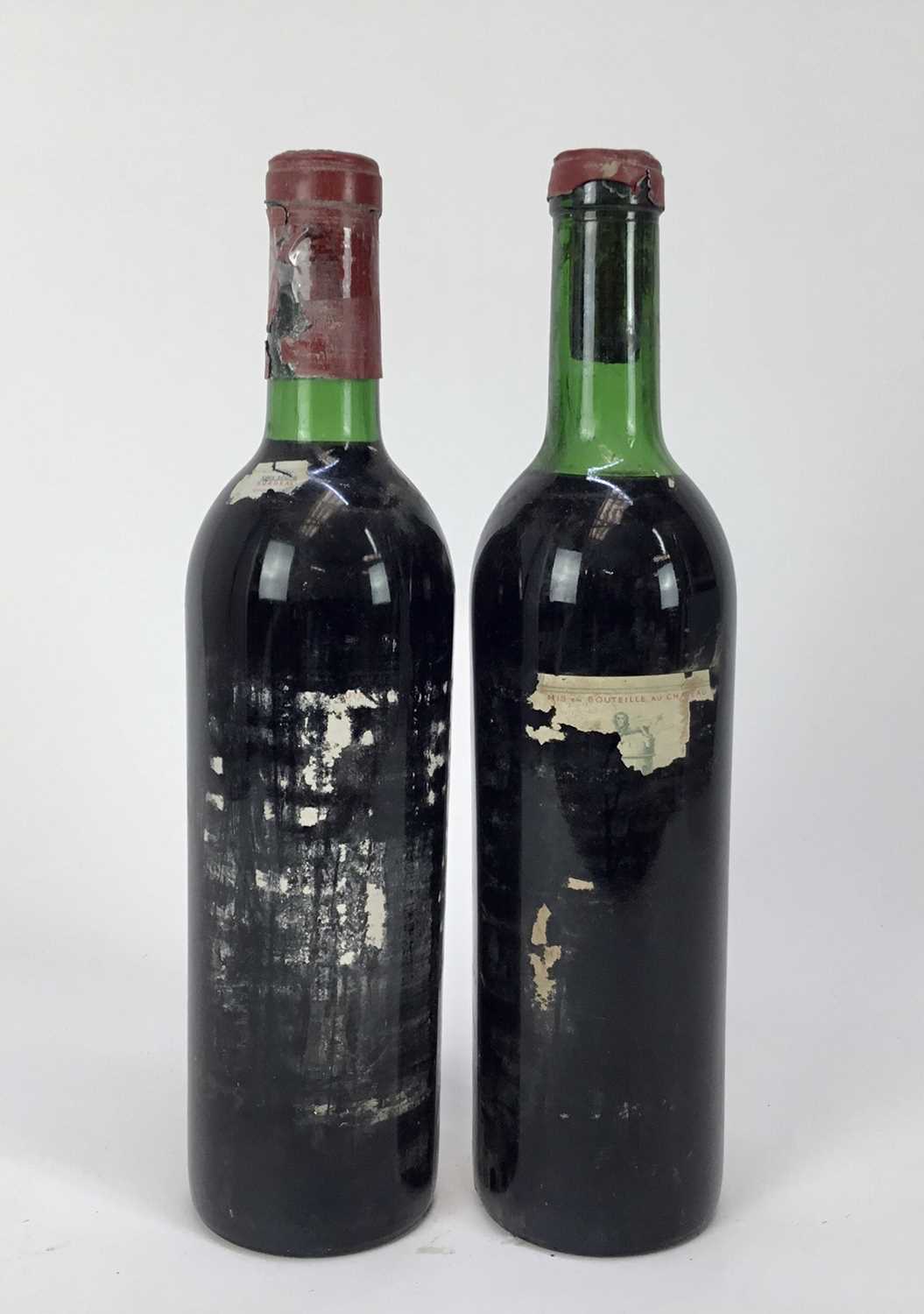 Wine - two bottles, Chateau Latour 1970, lacking labels