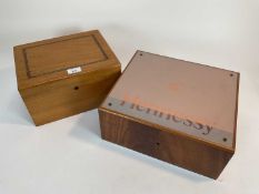 Hennessy humidor and another