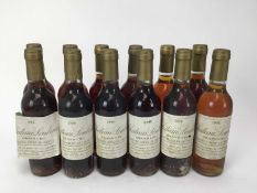 Wine - twelve half bottles, Chateau Loubens Grand Cru 1990