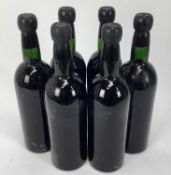Port - six bottles, Quinta Do Noval 1966