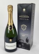 Champagne - one bottle, Bollinger 007 Special Cuvée, 75cl, in original card box
