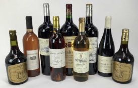 Wine - mixed group to include three magnums, Chateau de Respide Graves 2005, Marques de Riscal Rioja
