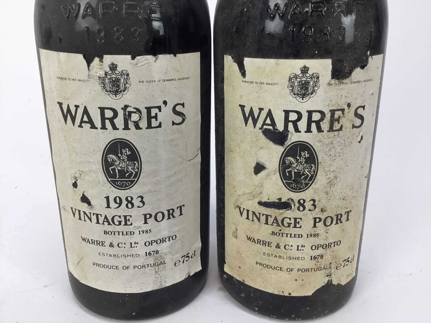 Port - two bottles, Warre’s 1983, bottled 1985 - Image 2 of 5
