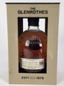 Whisky - one bottle, The Glenrothes, distilled 1985, bottled in 2005, 43%, 700ml, in original card b