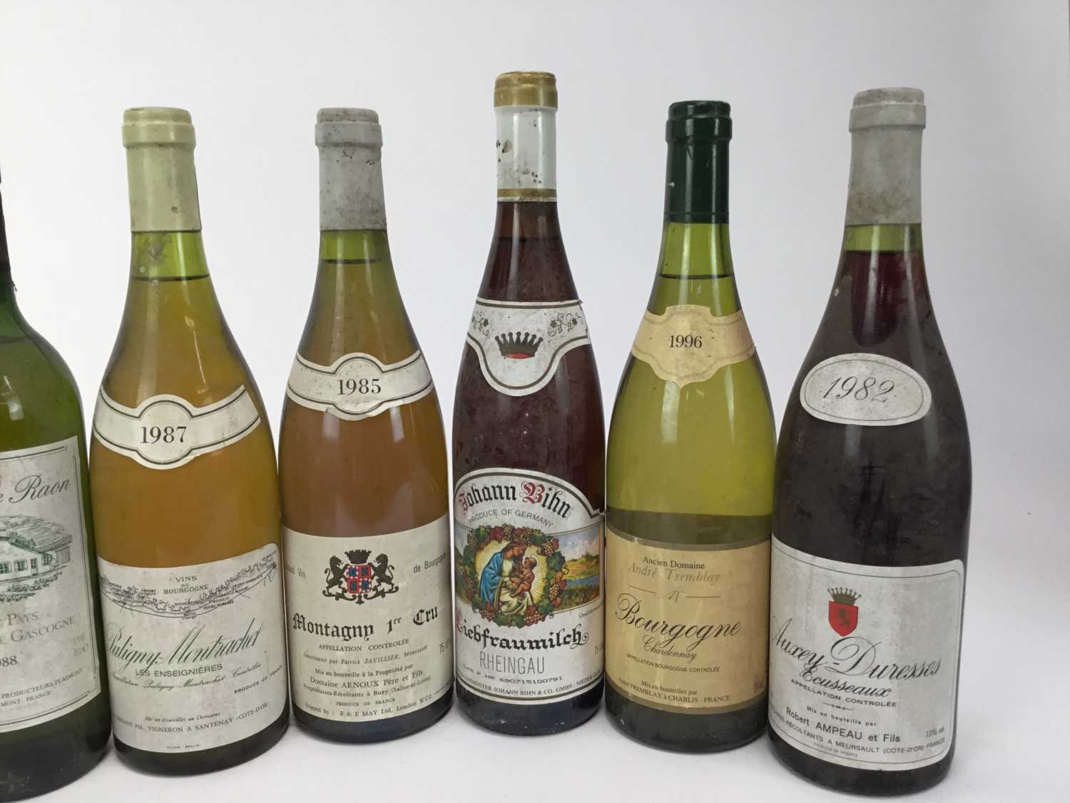Mixed group of white wines to include, 1987 Puligny-Montrachet, Montagny 1985 - Image 2 of 6