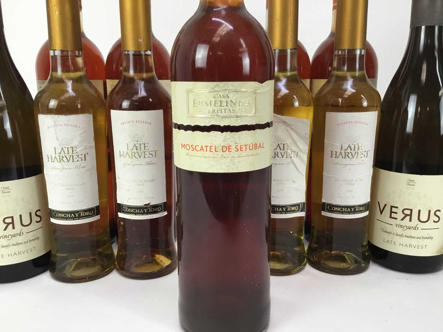 Wine - eleven bottles, Moscatel De Setubal, 17.5%, 75cl (6), Chilean late harvest Sauvignon Blanc (4 - Image 3 of 3