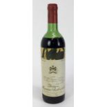 Wine - one bottle, Chateau Mouton Rothschild 1974