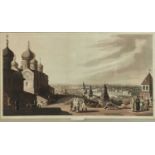 Early 19th century hand coloured aquatint - Moscow, published by R. Bowyer, Pall Mall, 1816, 30cm x