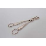 Pair George V silver grape scissors, (Sheffiled 1933), maker Frank Cobb & Co, 8cm long, (3.5oz)