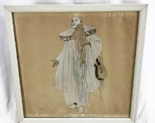 Leon Rauth (1884-1913) Early 20th century hand coloured lithograph