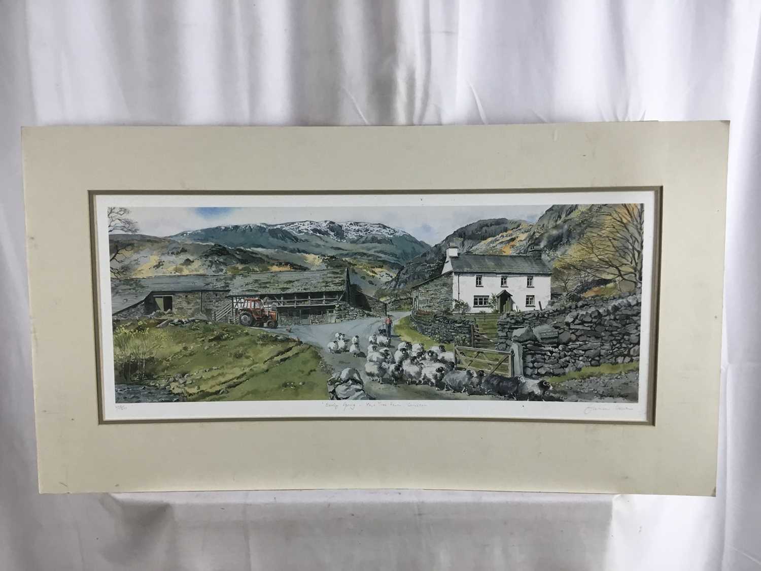 Graham Carver, two signed limited edition prints - Lake District Farms, from editions of 375 and 450 - Image 3 of 9