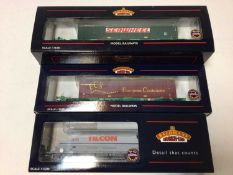 Bachmann OO gauge rolling stock including Seawheel (x6), European Containers (x6) and Tilcon (x4), (