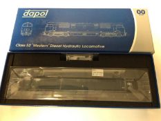 Dapple OO gauge Class 52 BR Blue #D1010 Western Campaigner 4D-003-010 boxed