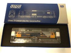 Dapol OO gauge Class 73 Diesel Electric Locomotive 73206 Lisa GB Railfreight 4D-006-007 boxed